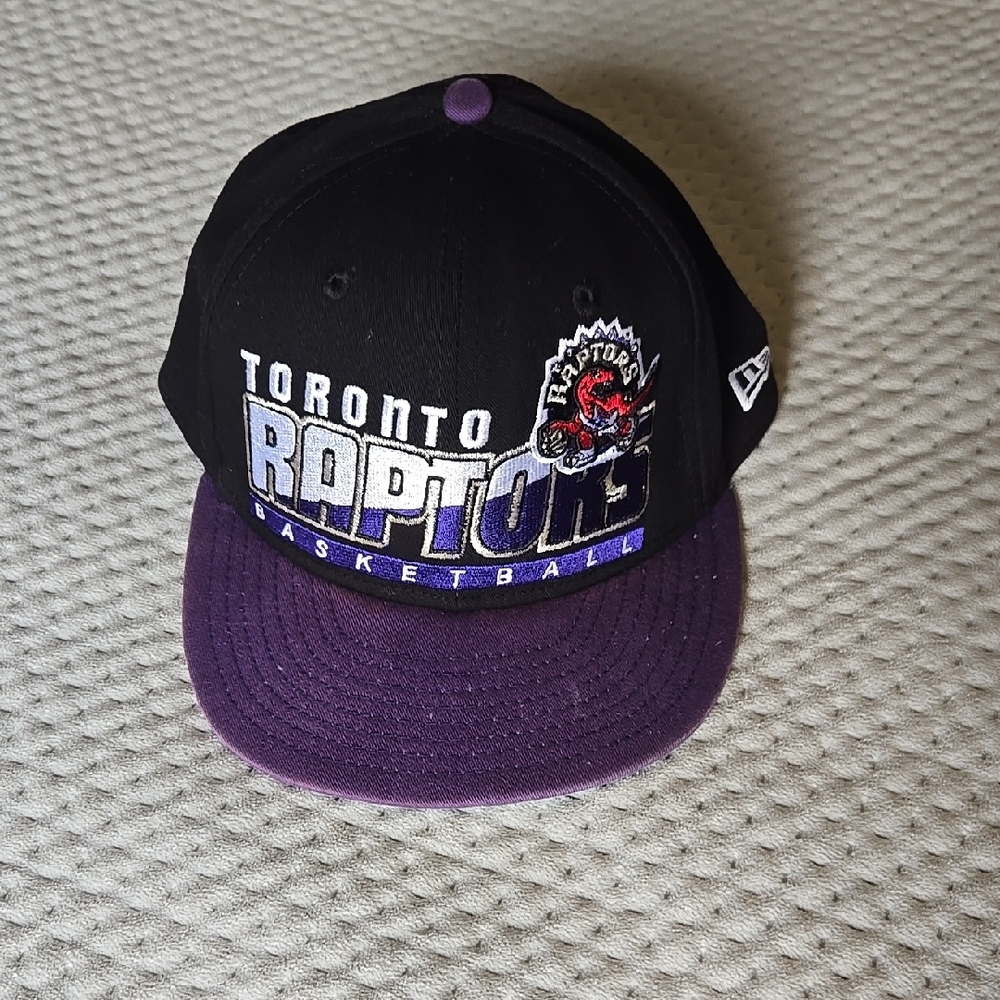 Toronto Raptors Black and Purple Cap